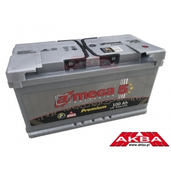 Akumulator AMEGA Premium M5 12V 100Ah 910A